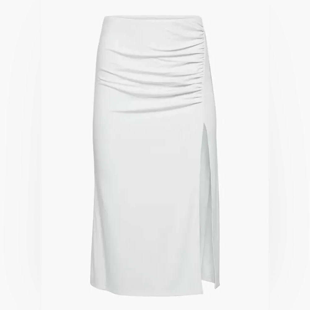 Wilfred Aritzia Vespa skirt frozen grey